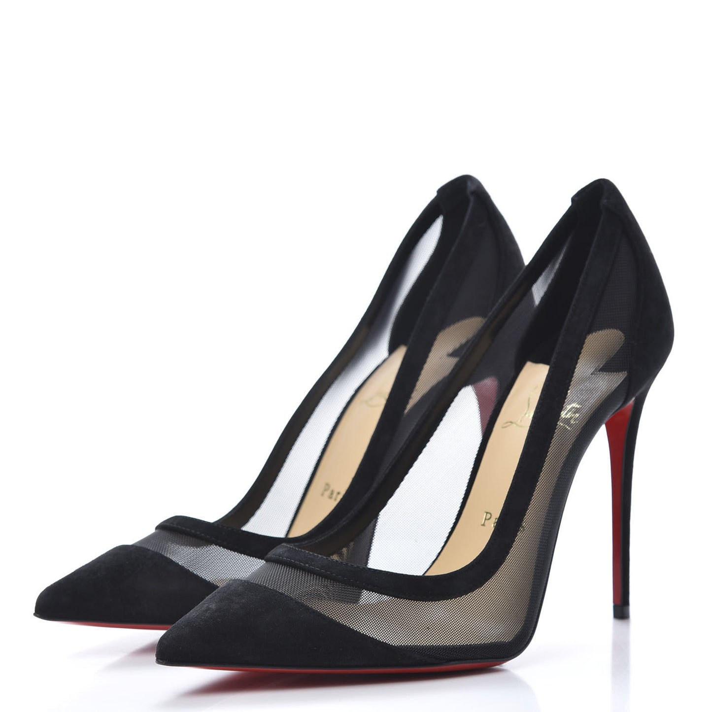 Veau Velours Rete Galativi 100 Pumps 39 Black
