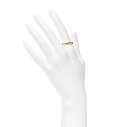 Tiffany 18K Yellow Gold Notes Fifth Avenue New York Ring 54 7 2 of 4