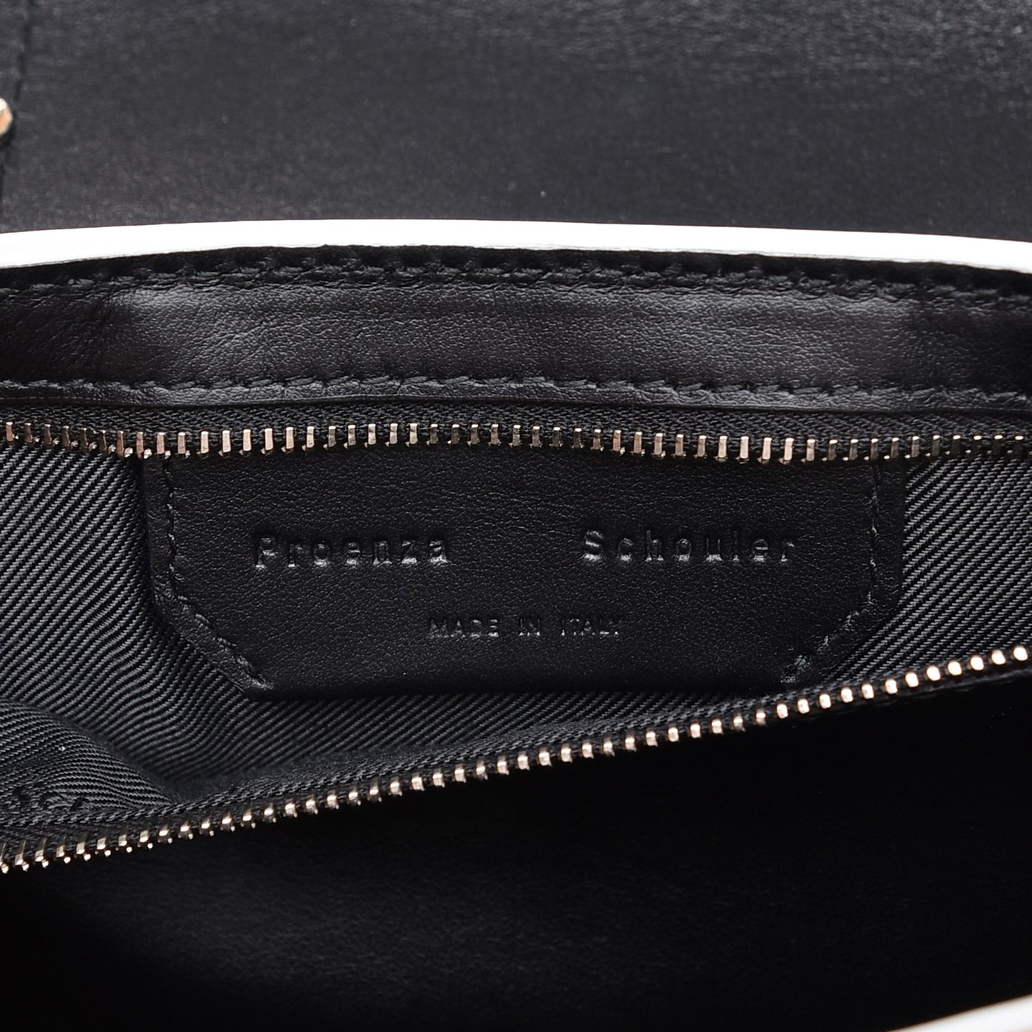 Calfskin Tiny Whipstitch PS1 Satchel Warm Sand