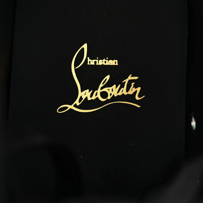Christian Louboutin Patent Psychic Mens Louis Orlato Flat Sneakers 39 Black 9 of 10