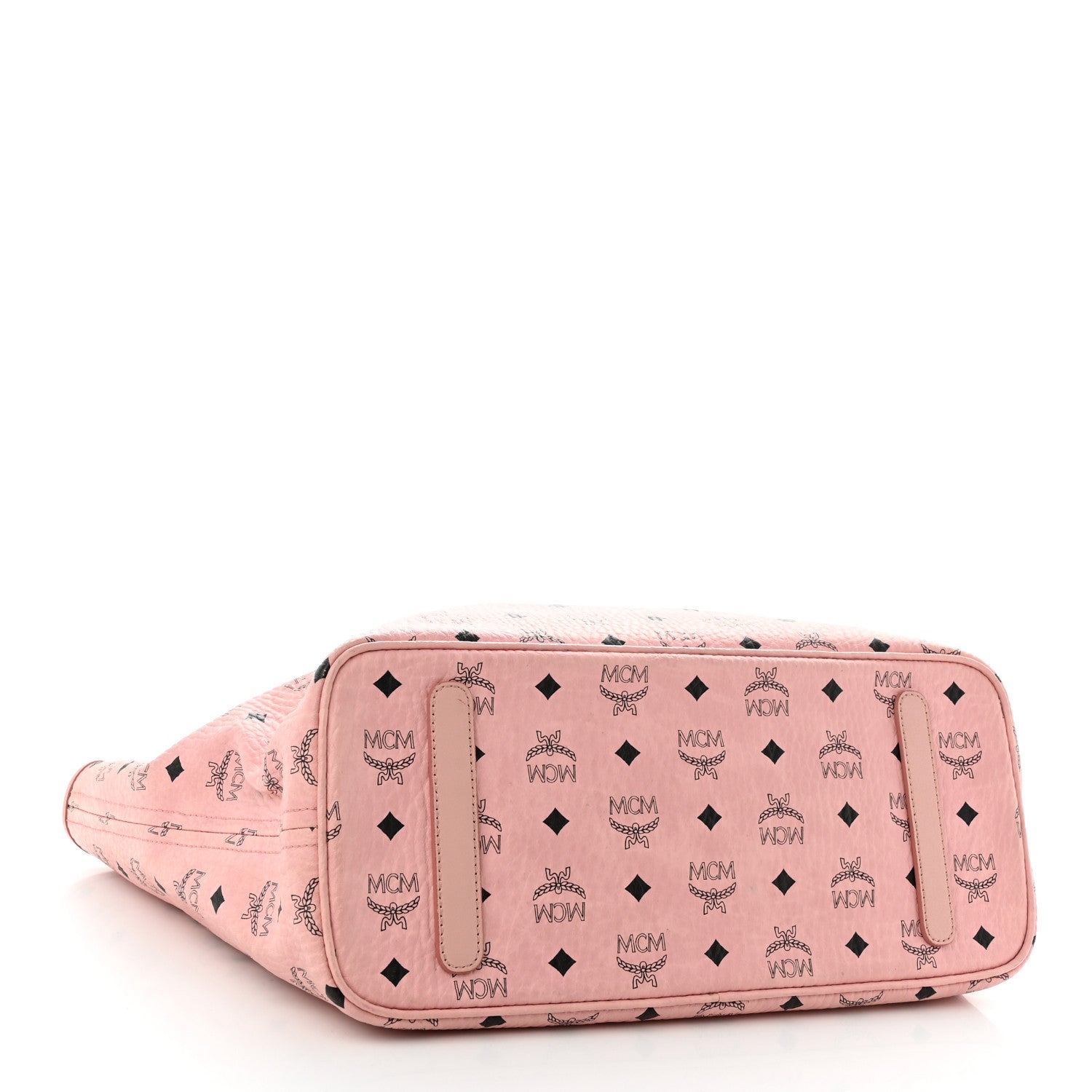 MCM Visetos Medium Project Reversible Shopper Tote Soft Pink 4 of 12