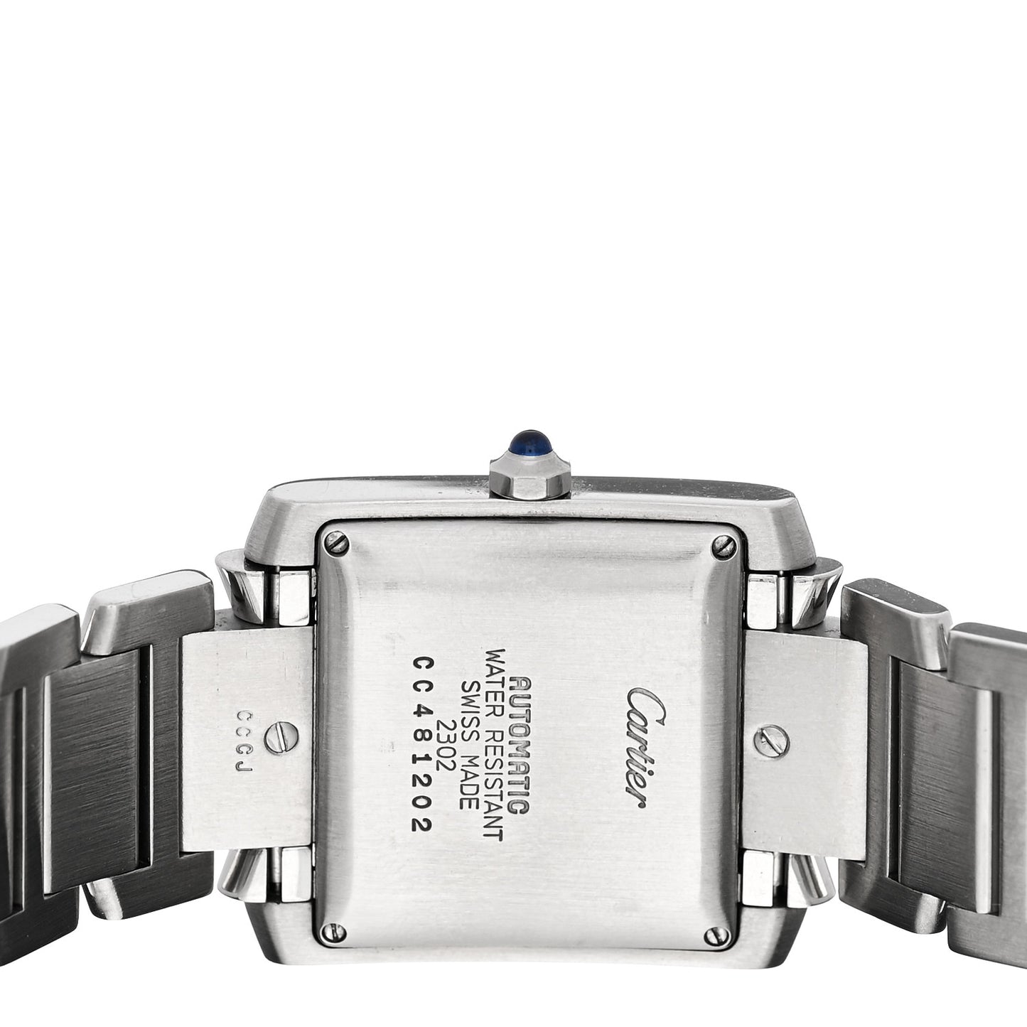 Stainless Steel 28mm Tank Francaise Automatic Watch