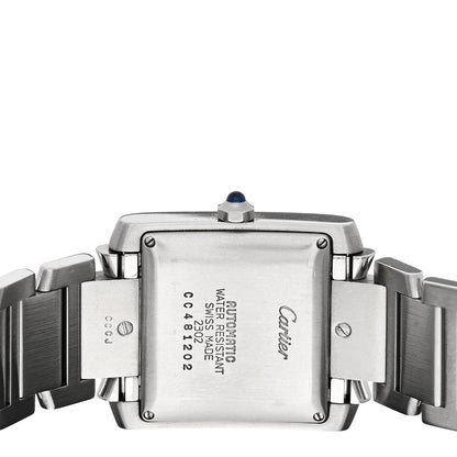 Cartier Stainless Steel 28mm Tank Francaise Automatic Watch 4 of 4