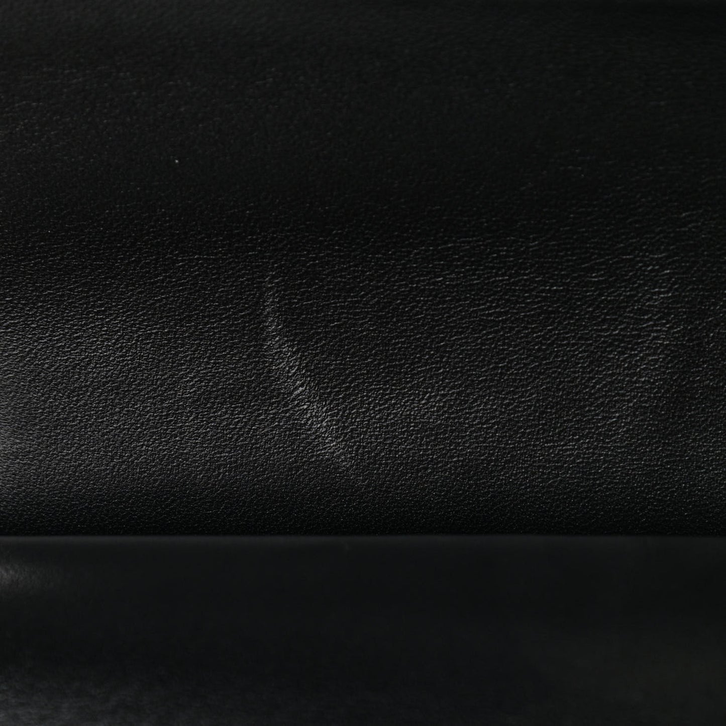 Lambskin Quilted Small Double Flap Black