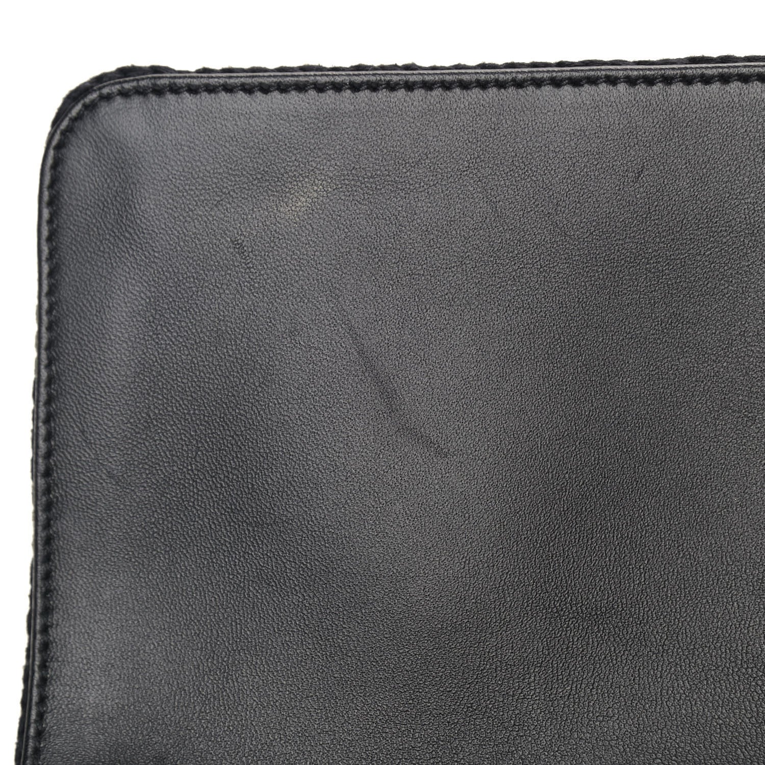 Saint Laurent Suede Monogram Medium Kate Whipstitch Shoulder Bag Black 10 of 10