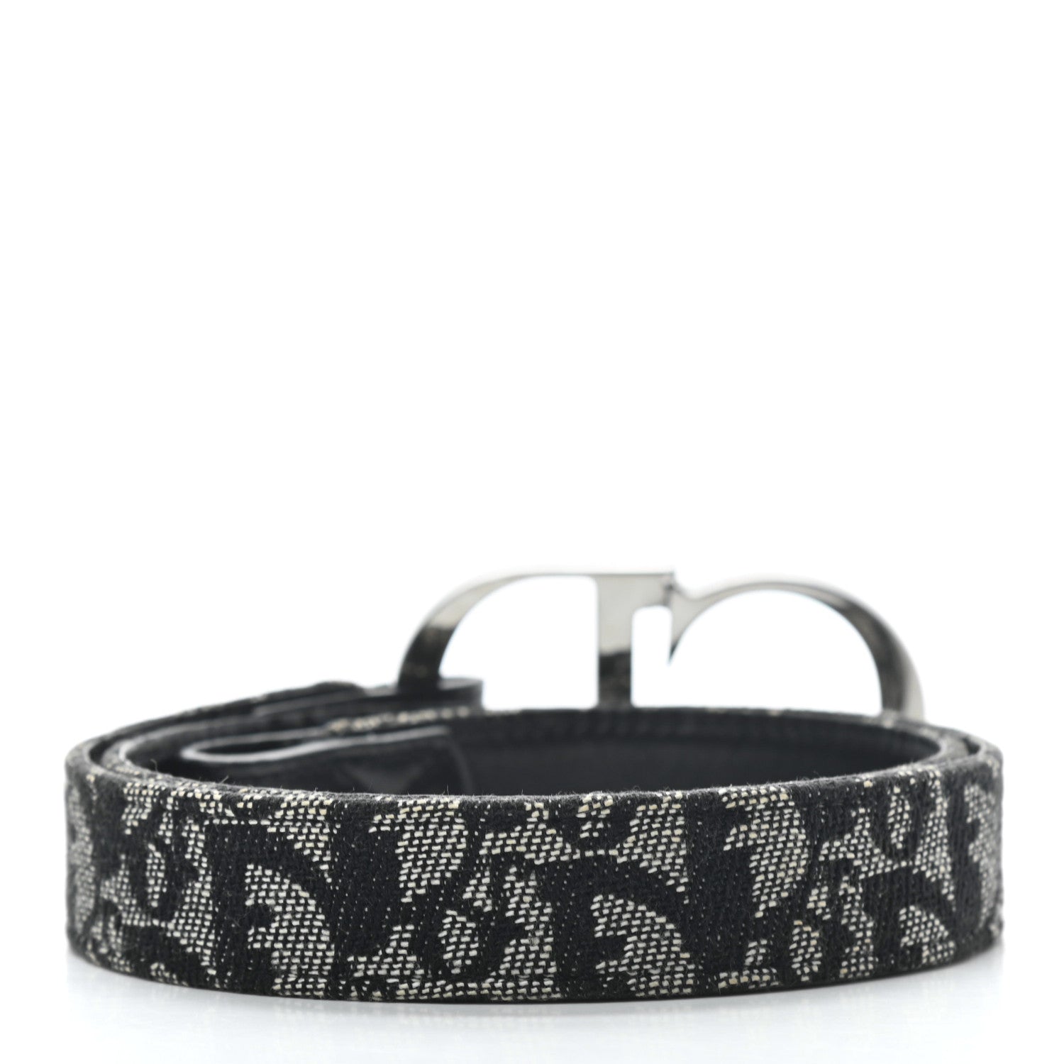 Christian Dior Monogram CD Belt 75 Black 2 of 4