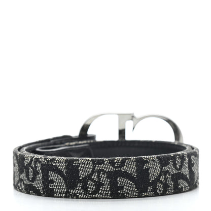 Christian Dior Monogram CD Belt 75 Black 2 of 4