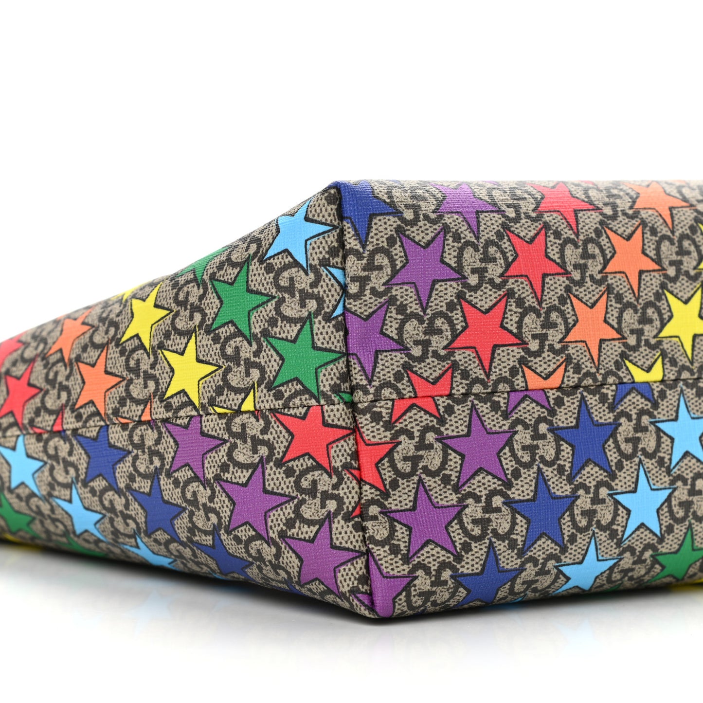 GG Supreme Monogram Childrens Star Print Tote Multicolor