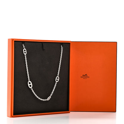 Hermes Sterling Silver Farandole Necklace 120 6 of 6