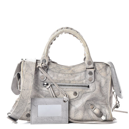 Balenciaga Agneau Mini Marble Hardware City Grey 1 of 12