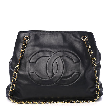 Chanel Lambskin CC Shoulder Bag Black 1 of 4