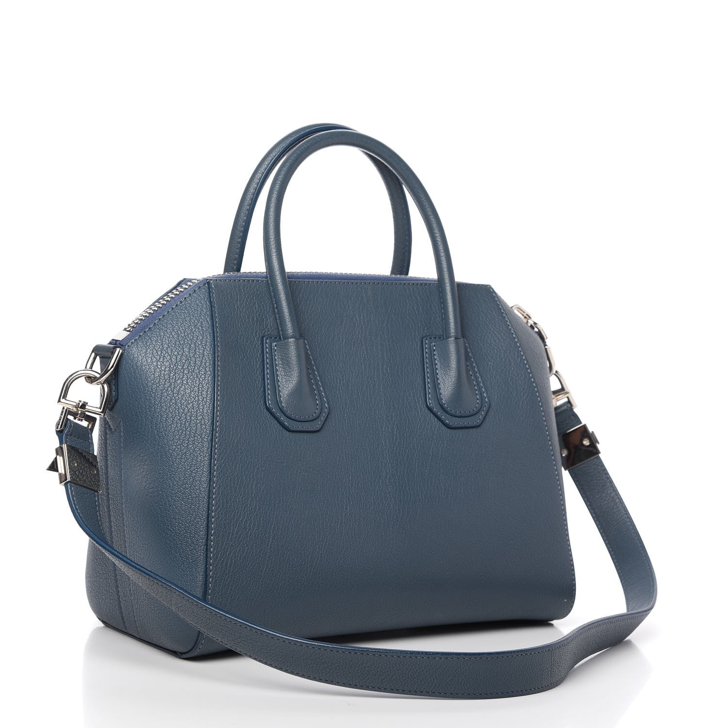 Givenchy Sugar Goatskin Small Antigona Mineral Blue 3 of 10
