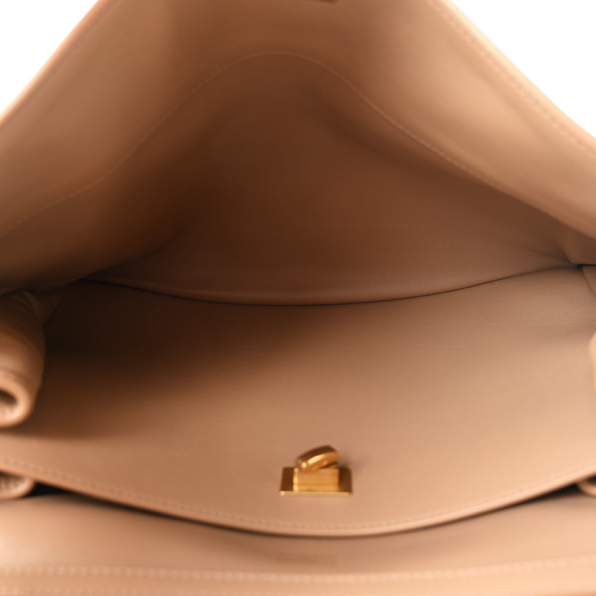 Balenciaga Smooth Calfskin Medium Rodeo Top Handle Handbag Latte 8 of 19