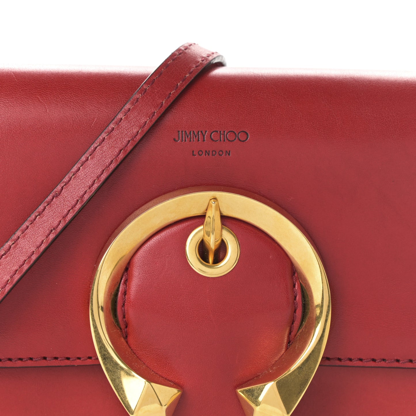 Calfskin Small Madeline Shoulder Bag Red