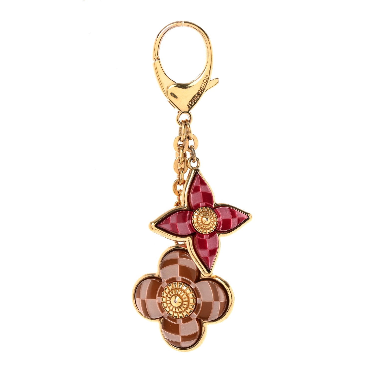 Louis Vuitton Metal Resin Mosaique Bag Charm Rouge Fauviste 1 of 6