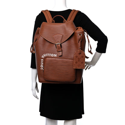 Louis Vuitton Epi Montsouris Backpack Cognac 2 of 8