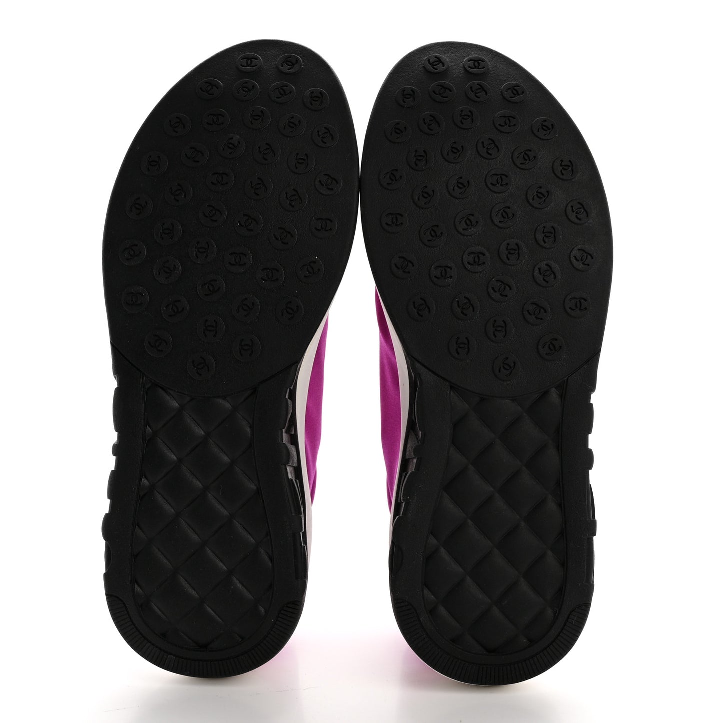 Lycra Fabric Womens CC Sneakers 39 Dark Pink