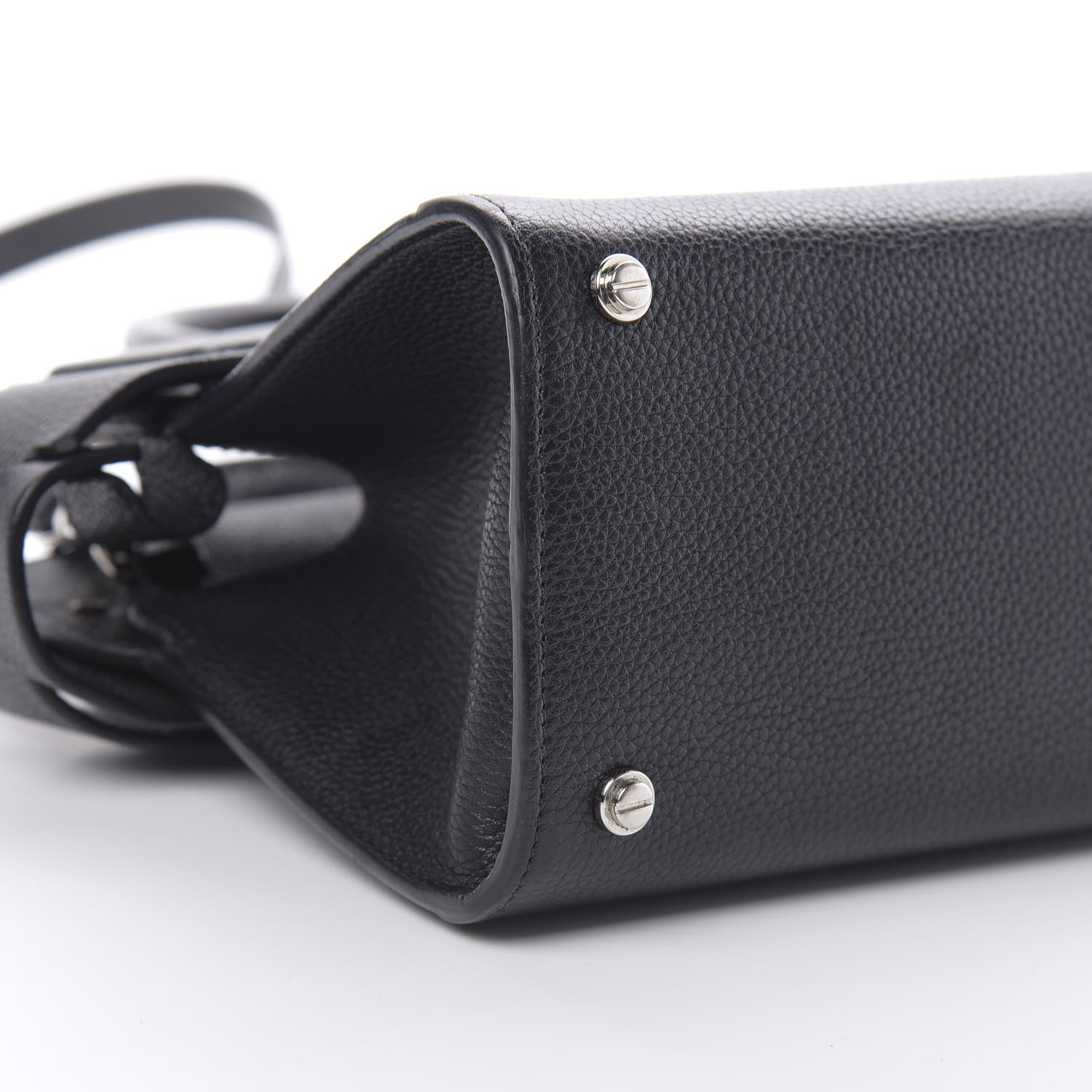 Givenchy Grained Calfskin Mini Horizon Satchel Black 8 of 11