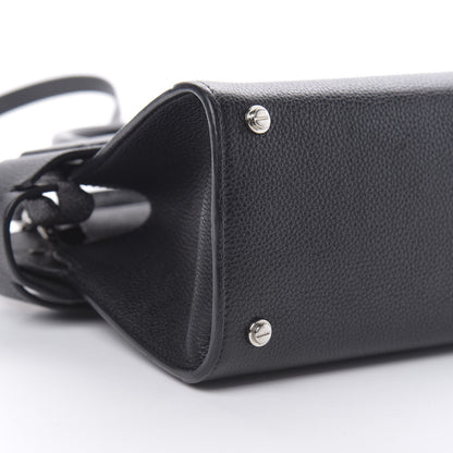 Givenchy Grained Calfskin Mini Horizon Satchel Black 8 of 11