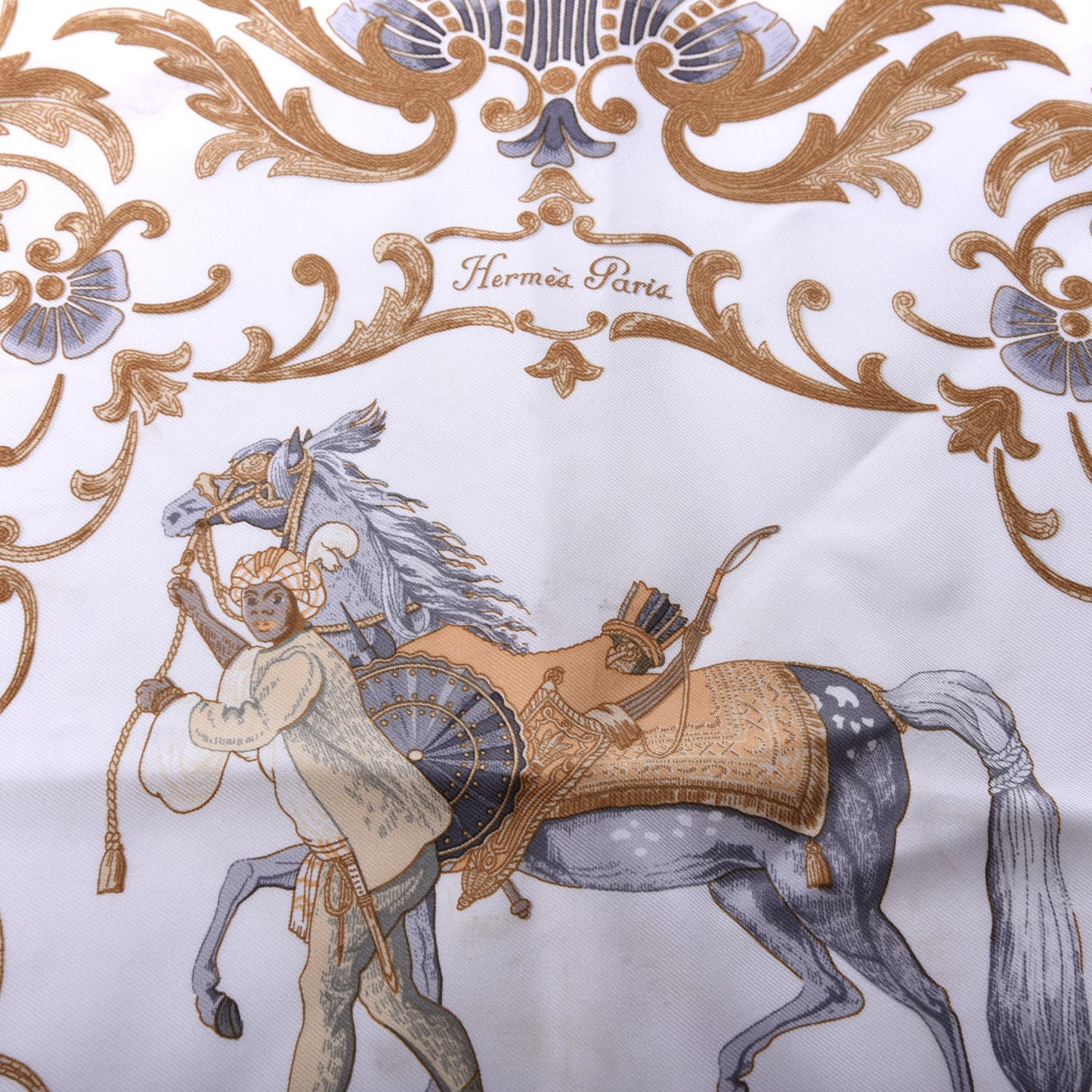 Silk Cheval Turc Pocket Square