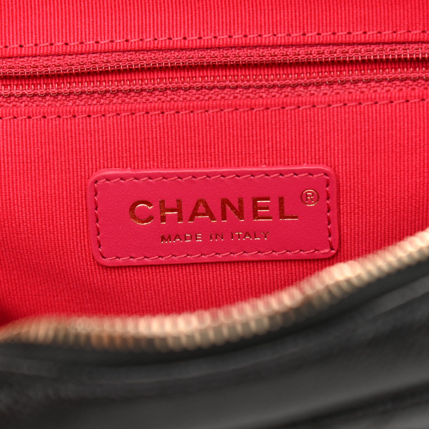 Chanel Shiny Caviar Quilted Chain Melody Backpack Black 6 of 11