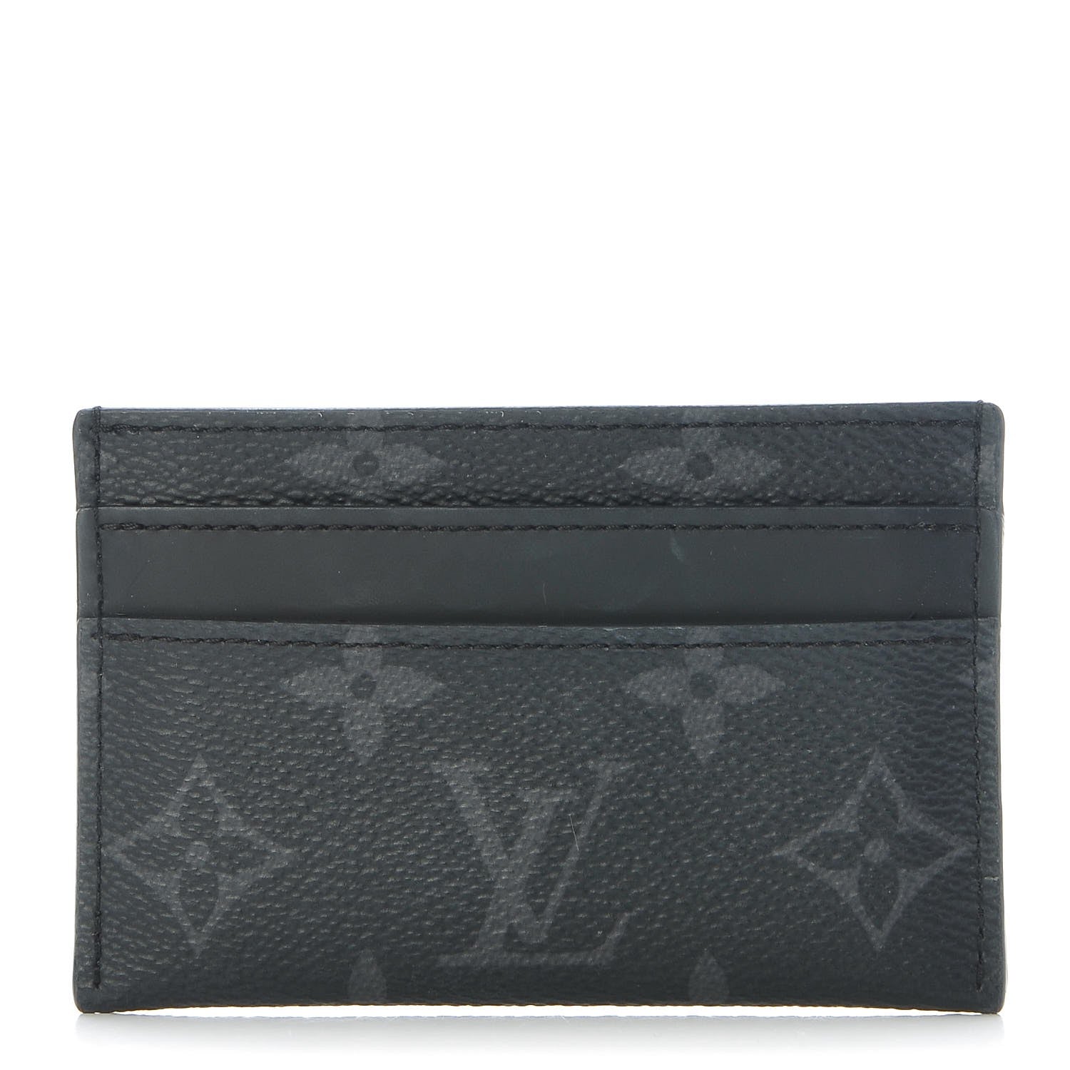 Louis Vuitton Monogram Eclipse Porte-Cartes Double Card Holder 1 of 12