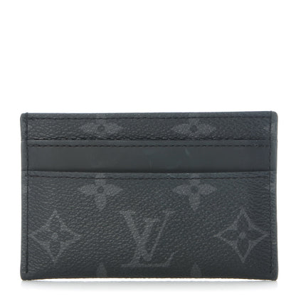 Louis Vuitton Monogram Eclipse Porte-Cartes Double Card Holder 1 of 12