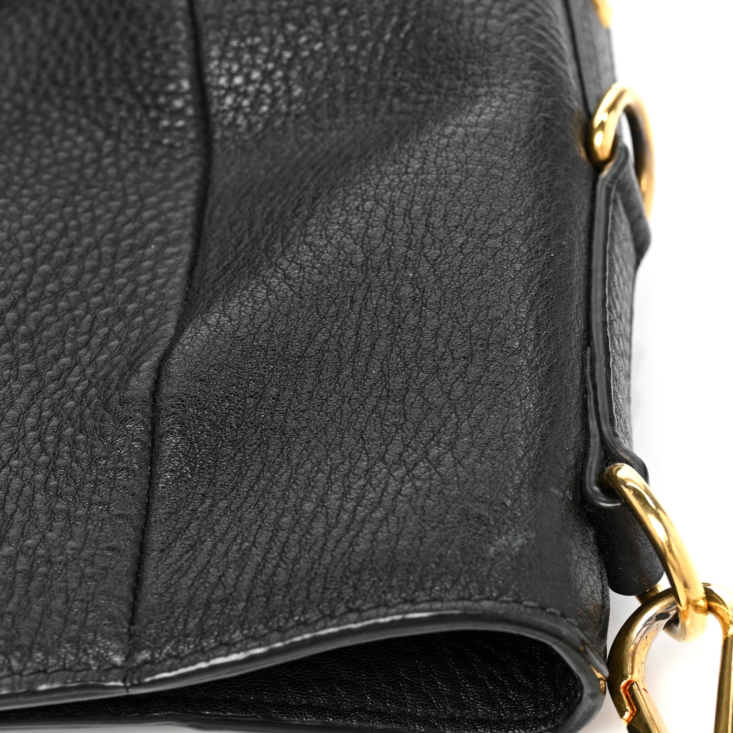 Vitello Daino Tote Black