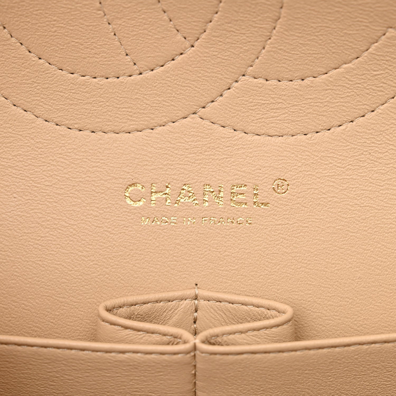 Chanel Caviar Quilted Jumbo Double Flap Beige Clair 6 of 11