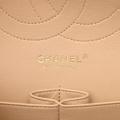 Chanel Caviar Quilted Jumbo Double Flap Beige Clair 6 of 11