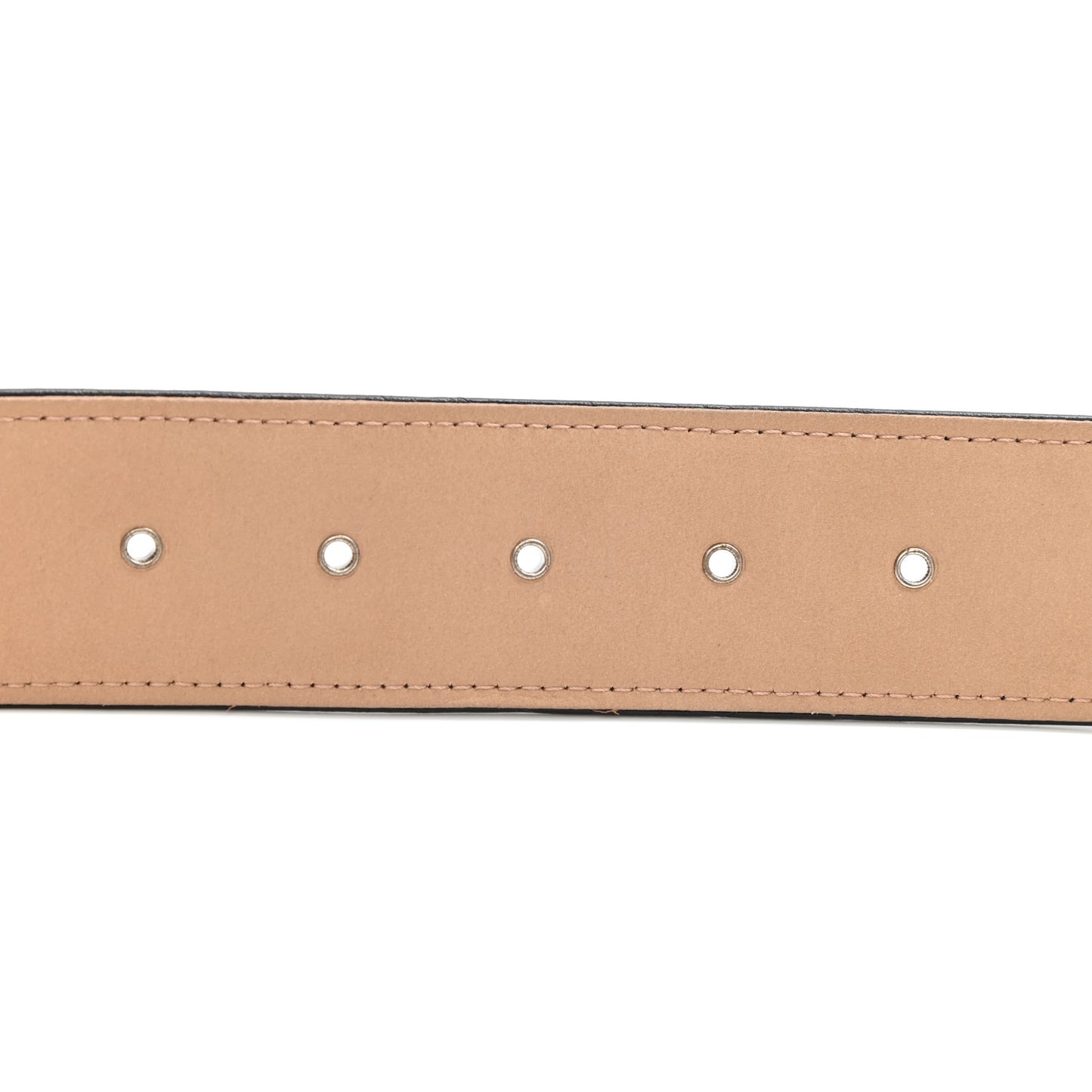 Lambskin Lucky Charms CC Belt 80 32 Black