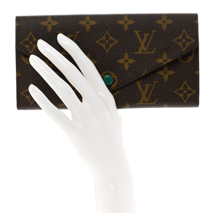 Louis Vuitton Monogram Emilie Wallet Vert 2 of 8