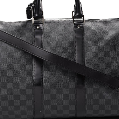 Louis Vuitton Damier Graphite Keepall Bandouliere 45 7 of 15