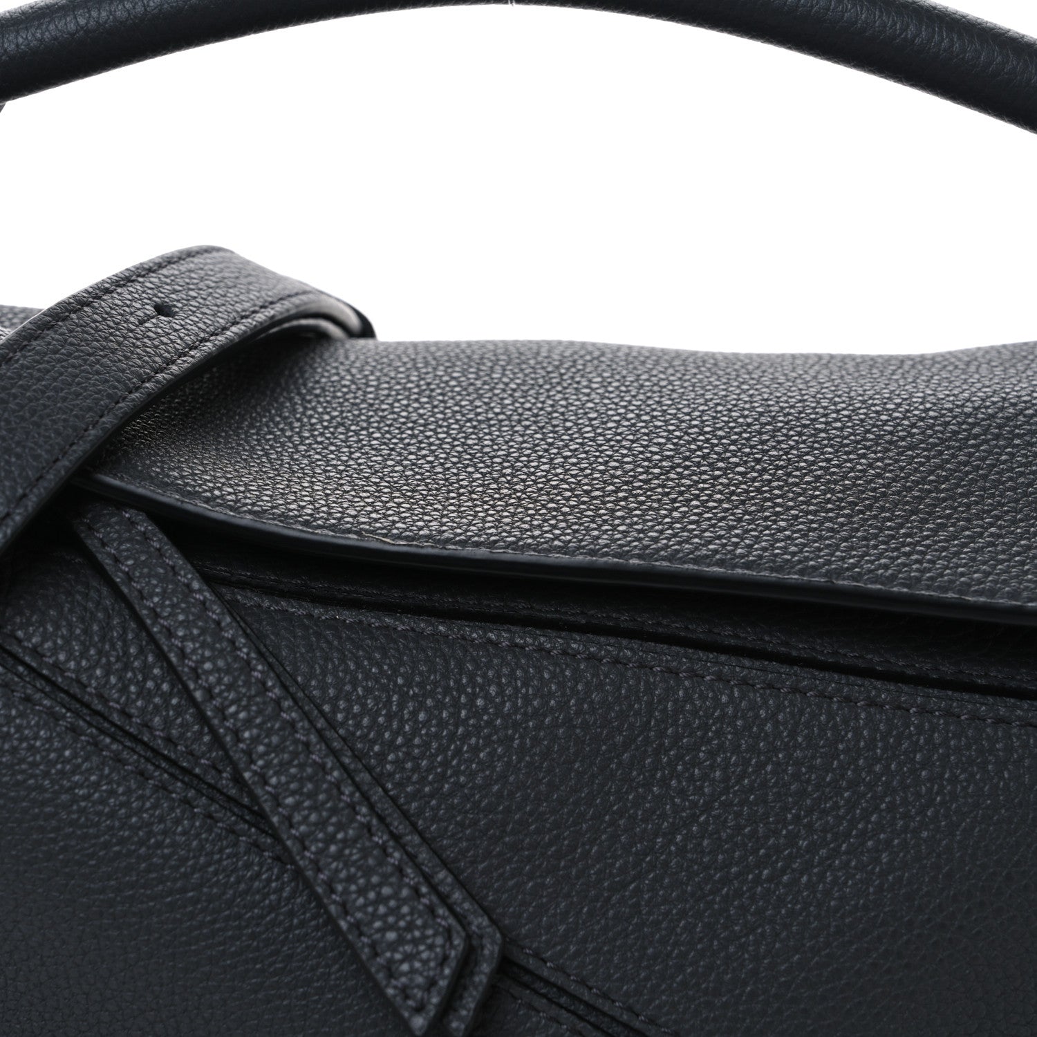 Loewe Calfskin Small Puzzle Bag Dark Grey 7 of 9