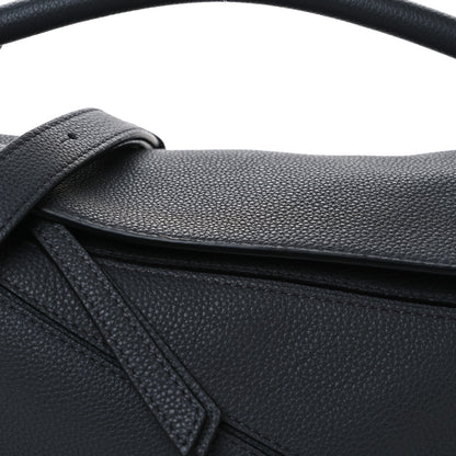 Loewe Calfskin Small Puzzle Bag Dark Grey 7 of 9