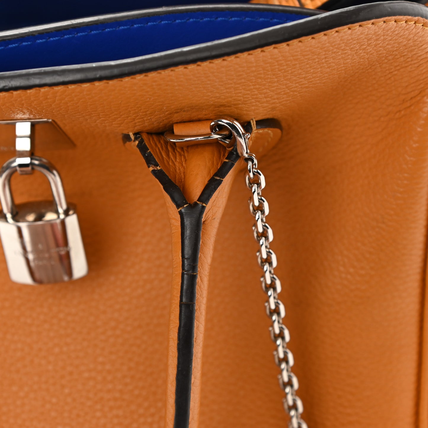 Veau Nuage Milla PM Safran