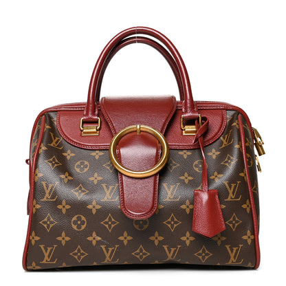 Louis Vuitton Monogram Golden Arrow Speedy Burgundy 1 of 13