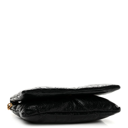 Balenciaga Arena Puffy Monaco Chain Shoulder Bag Black 4 of 11