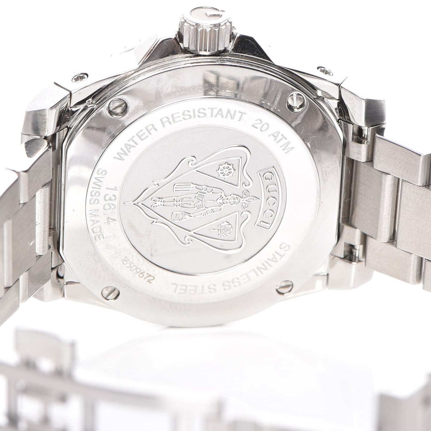 Stainless Steel 32mm Dive Quartz Watch White