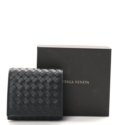 Bottega Veneta Nappa Intrecciato Bi-Fold Wallet Black 8 of 8