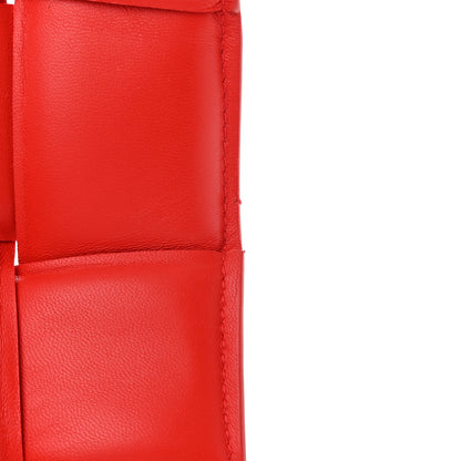 Bottega Veneta Lambskin Maxi Intreccio Padded Chain Cassette Crossbody Bag Nail Polish 11 of 17