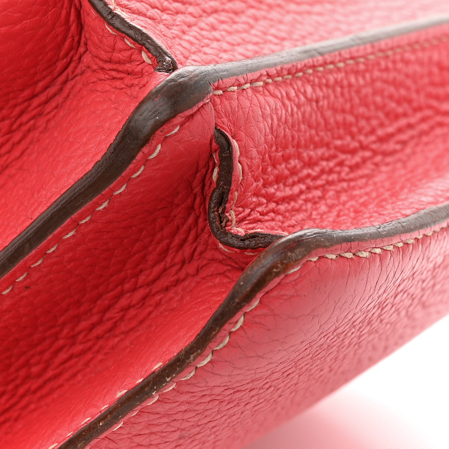 Hermes Taurillon Clemence Sac Roulis 23 Sanguine 15 of 17