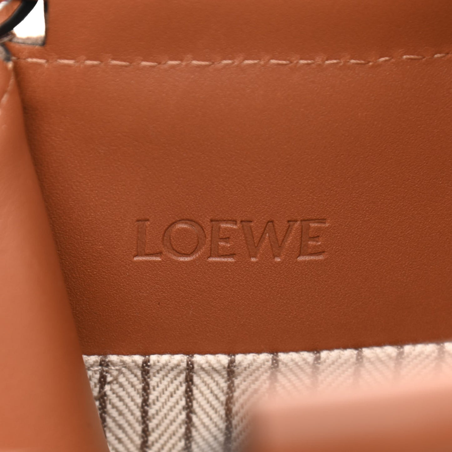 Canvas Calfskin Cushion Tote Taupe