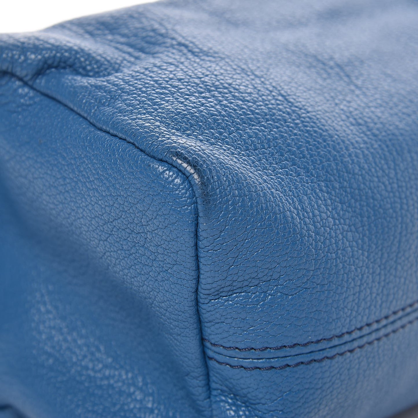 Sugar Goatskin Pandora Wristlet Mineral Blue