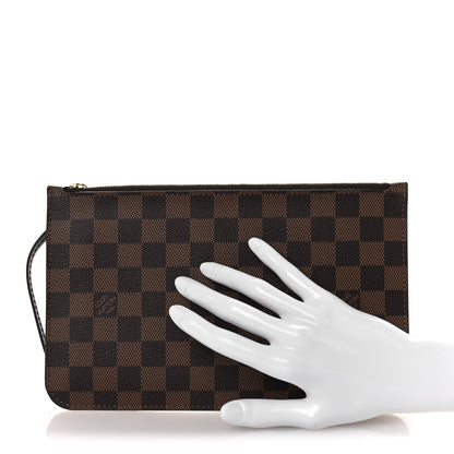 Louis Vuitton Damier Ebene Neverfull MM GM Pochette 2 of 7