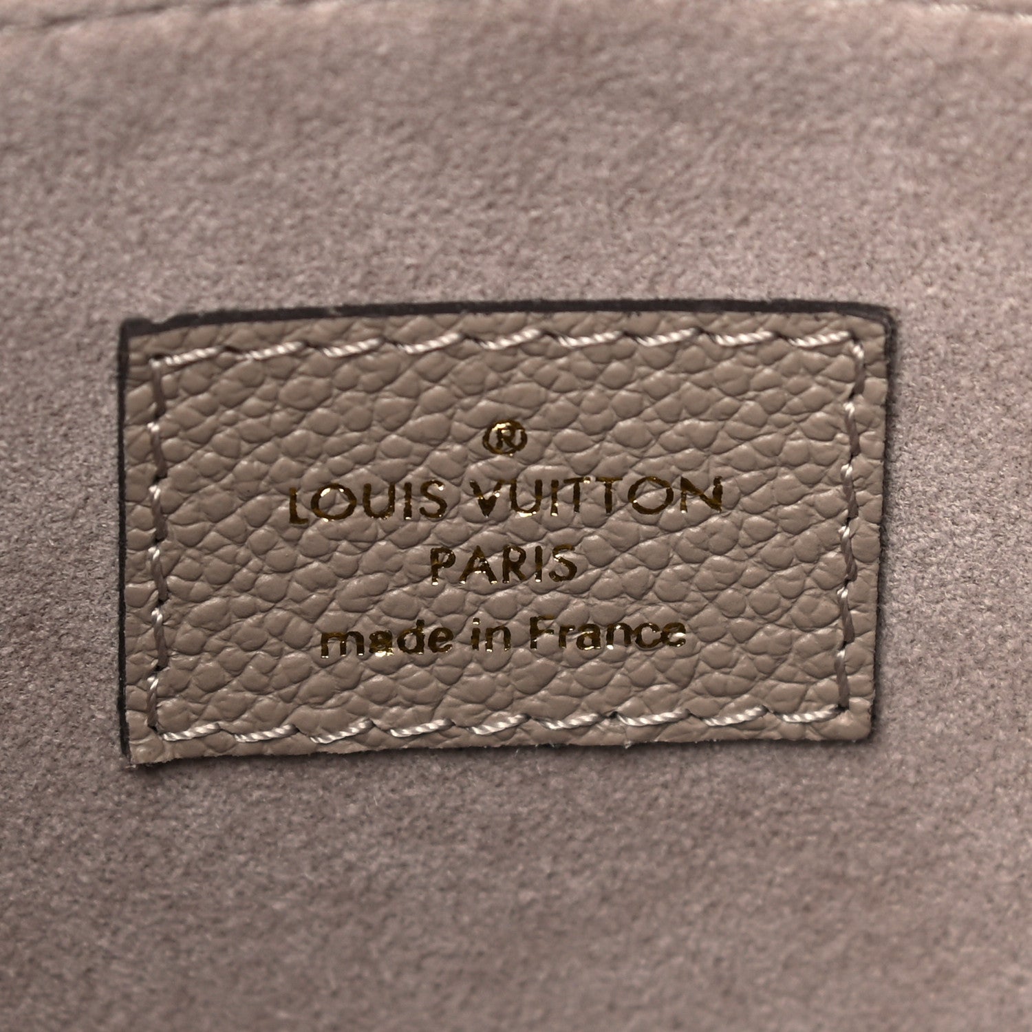 Louis Vuitton Empreinte Monogram Giant Onthego PM Tourterelle Creme 6 of 9