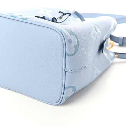 Louis Vuitton Empreinte Monogram Giant By The Pool Neonoe BB Summer Blue 9 of 9