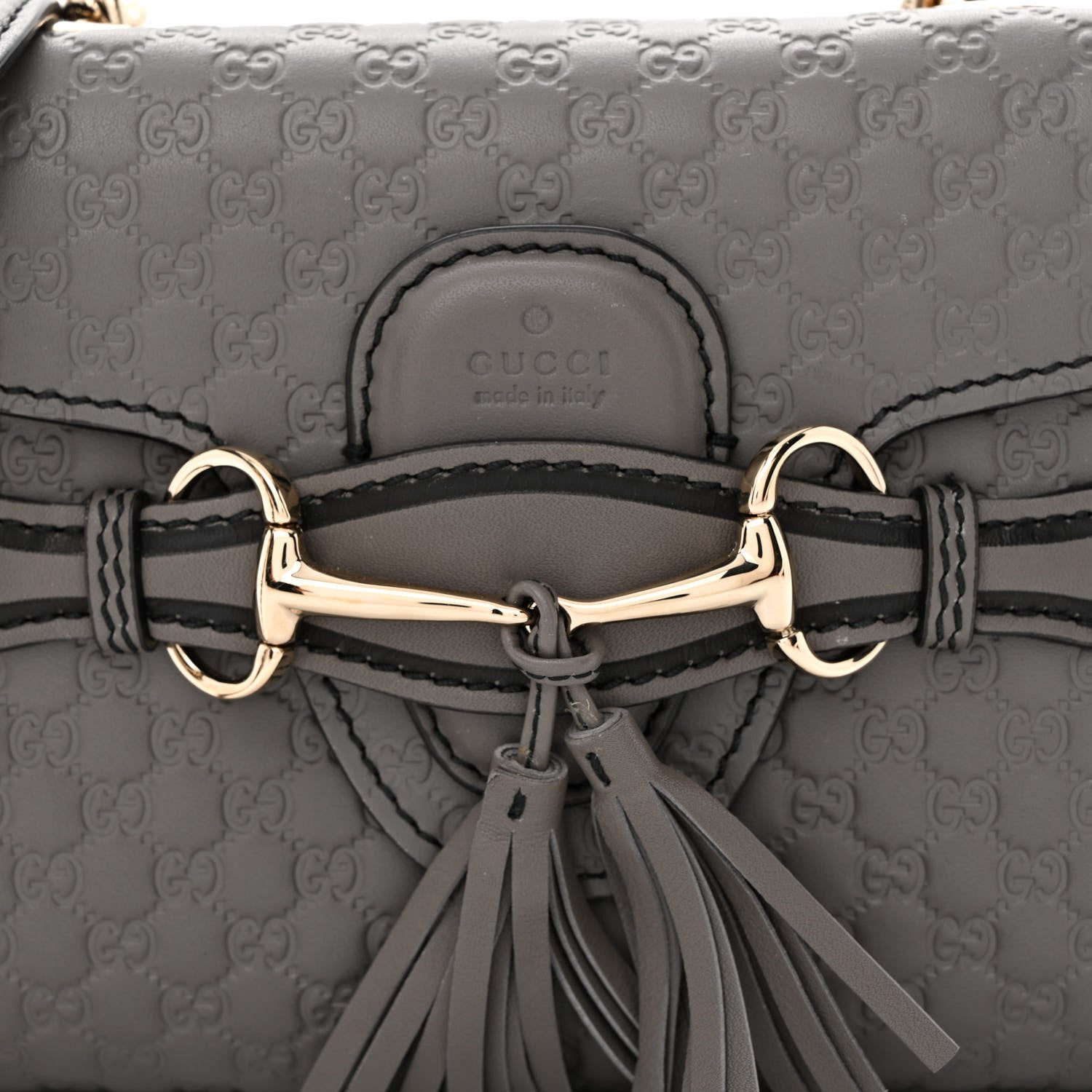 Gucci Soft Microguccissima Mini Emily Chain Shoulder Bag Loess 8 of 10
