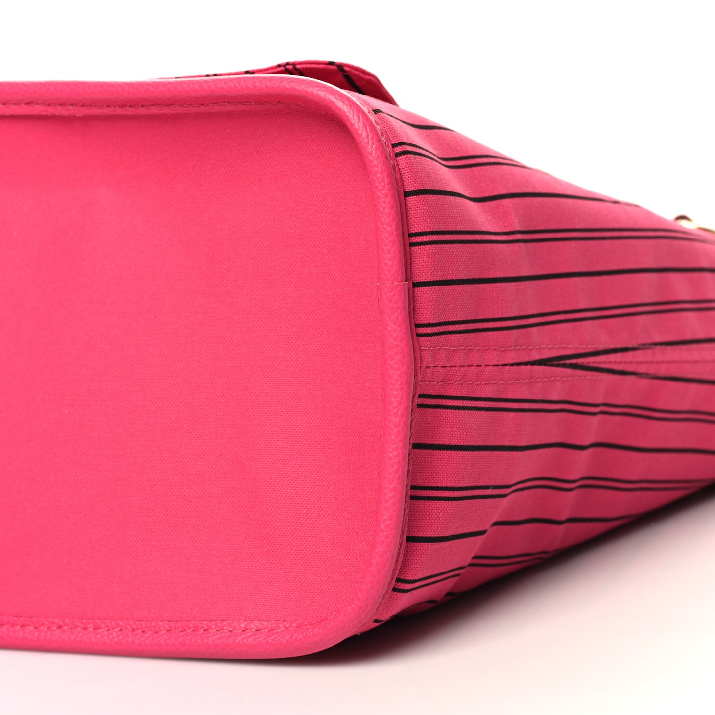 Monogram Inside Out Neverfull Bandouliere MM Rose Pondichery