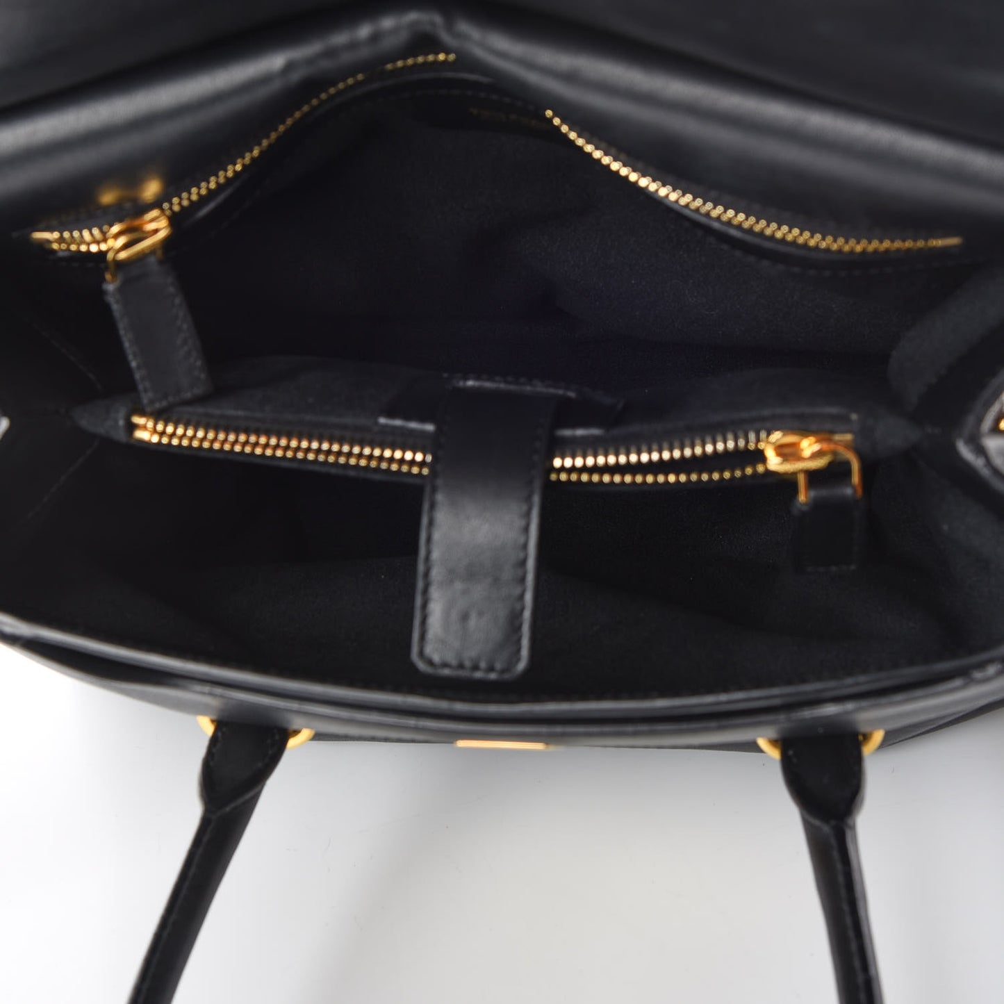 Smooth Calfskin Medium Icon Bag Black
